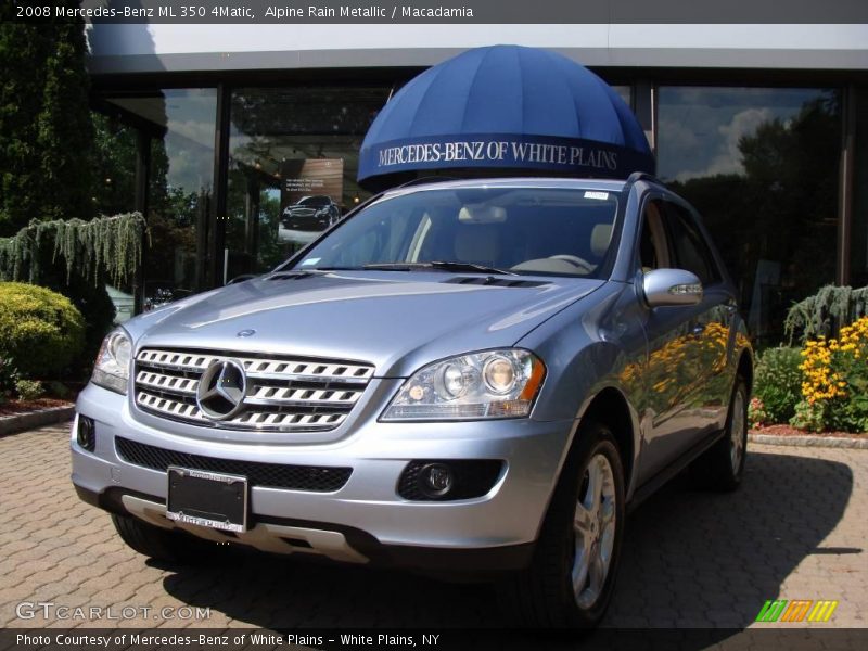 Alpine Rain Metallic / Macadamia 2008 Mercedes-Benz ML 350 4Matic