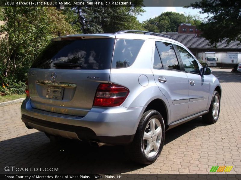 Alpine Rain Metallic / Macadamia 2008 Mercedes-Benz ML 350 4Matic