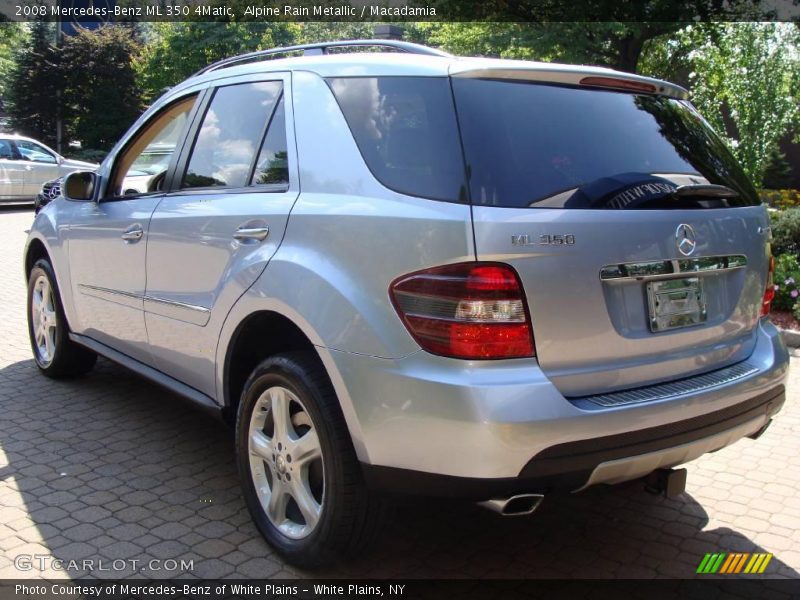 Alpine Rain Metallic / Macadamia 2008 Mercedes-Benz ML 350 4Matic