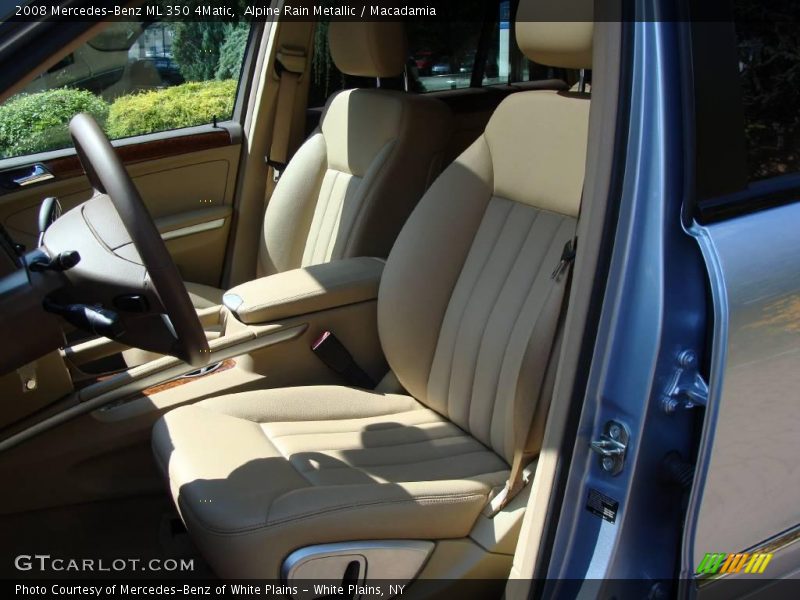 Alpine Rain Metallic / Macadamia 2008 Mercedes-Benz ML 350 4Matic