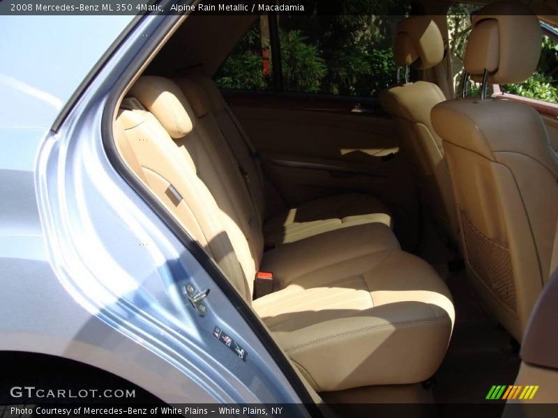 Alpine Rain Metallic / Macadamia 2008 Mercedes-Benz ML 350 4Matic
