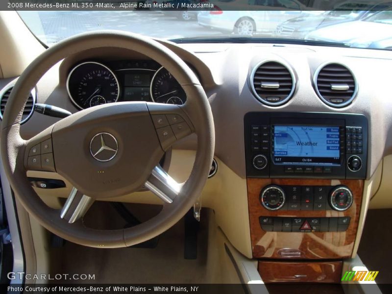 Alpine Rain Metallic / Macadamia 2008 Mercedes-Benz ML 350 4Matic