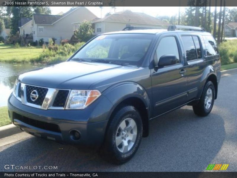Silverton Blue Pearl / Graphite 2006 Nissan Pathfinder S