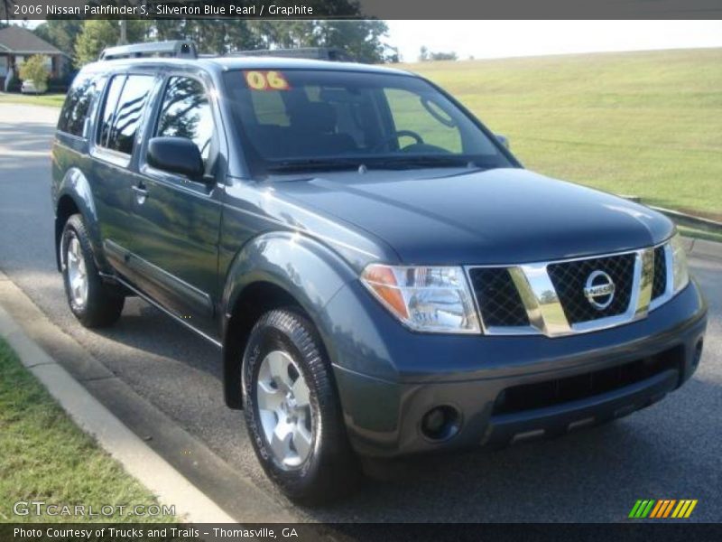 Silverton Blue Pearl / Graphite 2006 Nissan Pathfinder S