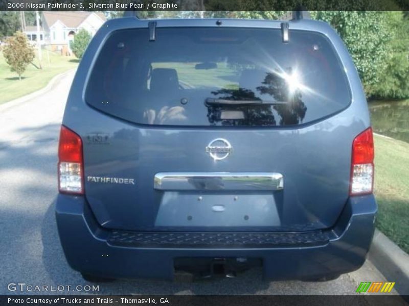 Silverton Blue Pearl / Graphite 2006 Nissan Pathfinder S