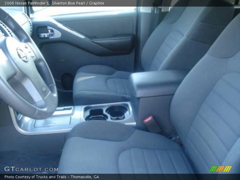 Silverton Blue Pearl / Graphite 2006 Nissan Pathfinder S