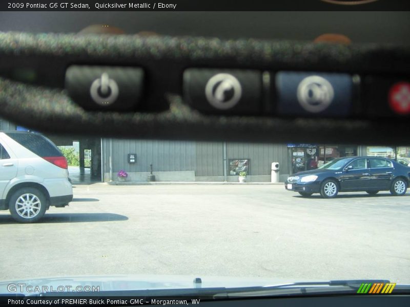 Quicksilver Metallic / Ebony 2009 Pontiac G6 GT Sedan