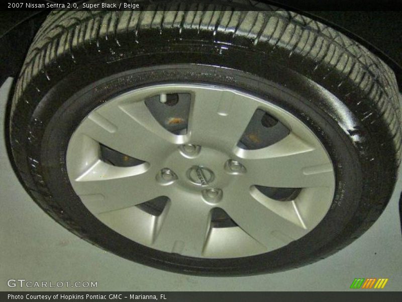 Super Black / Beige 2007 Nissan Sentra 2.0