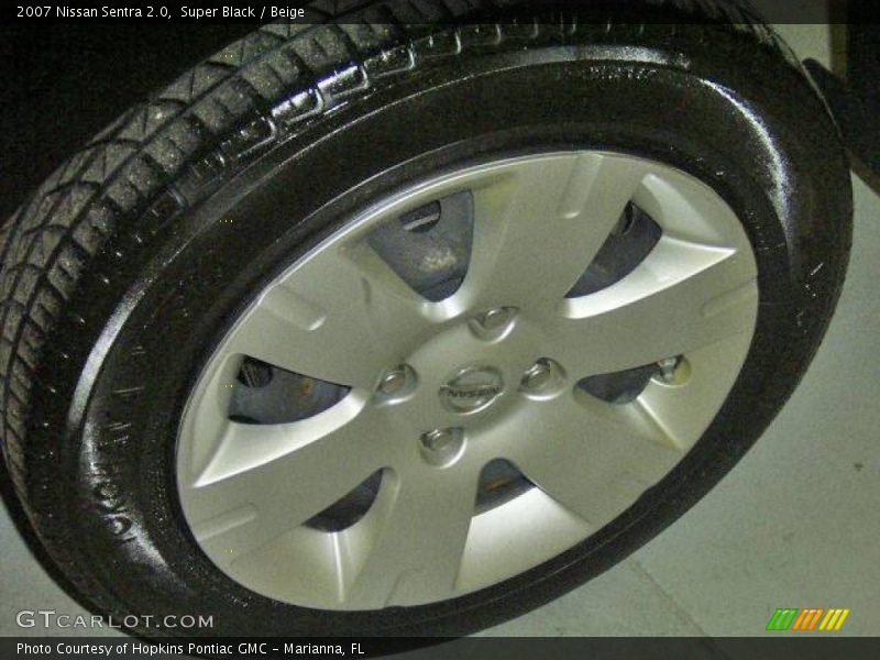 Super Black / Beige 2007 Nissan Sentra 2.0