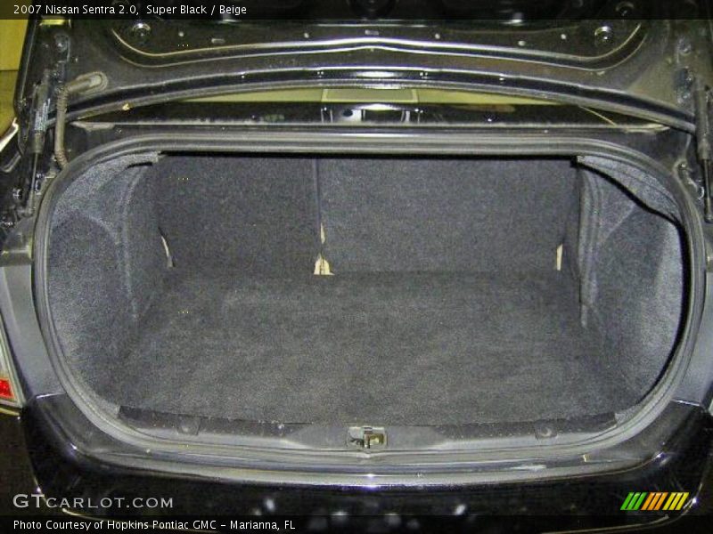 Super Black / Beige 2007 Nissan Sentra 2.0