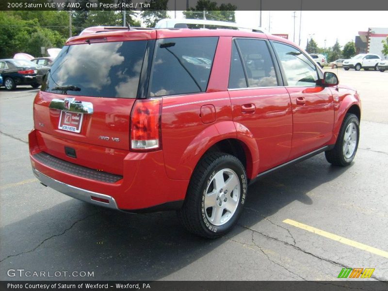 Chili Pepper Red / Tan 2006 Saturn VUE V6 AWD