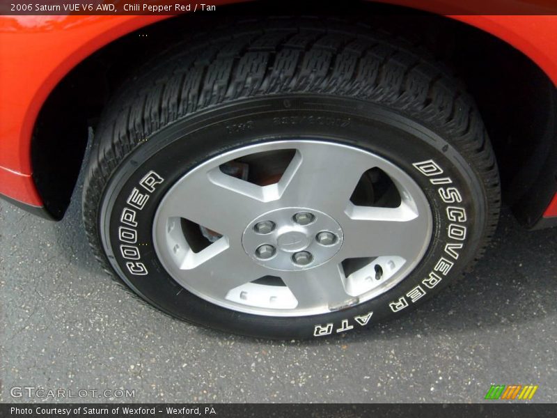 Chili Pepper Red / Tan 2006 Saturn VUE V6 AWD