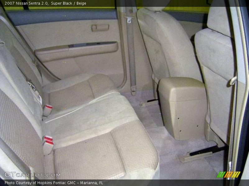 Super Black / Beige 2007 Nissan Sentra 2.0
