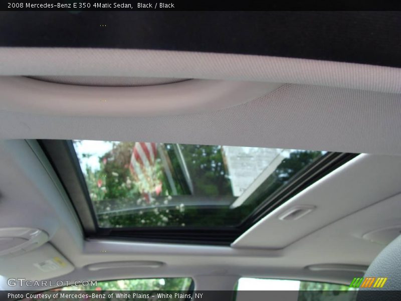 Black / Black 2008 Mercedes-Benz E 350 4Matic Sedan
