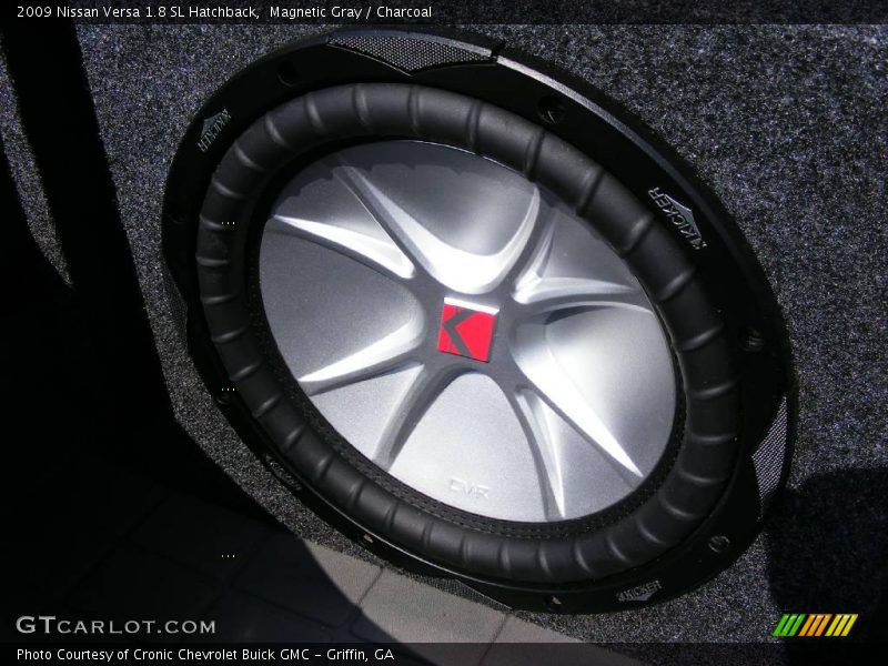 Magnetic Gray / Charcoal 2009 Nissan Versa 1.8 SL Hatchback