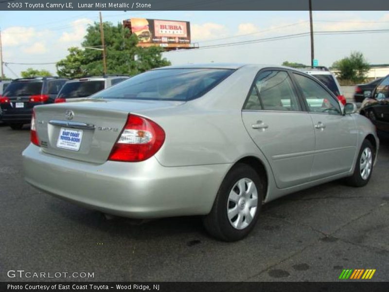 Lunar Mist Metallic / Stone 2003 Toyota Camry LE