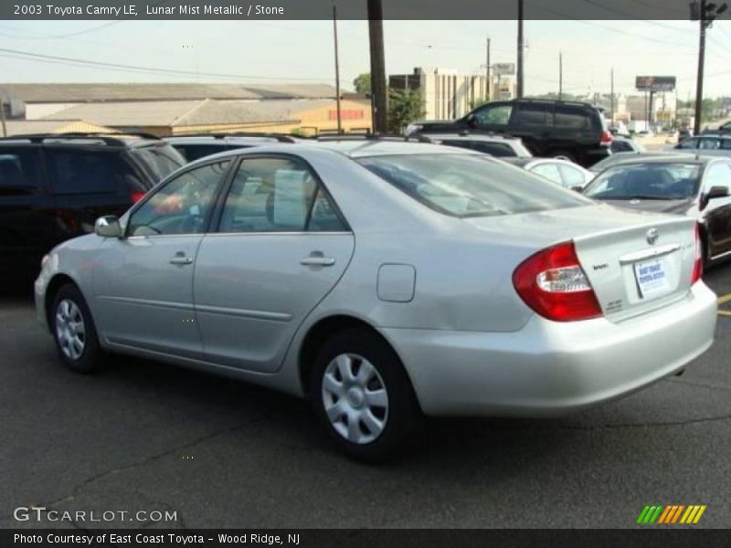 Lunar Mist Metallic / Stone 2003 Toyota Camry LE