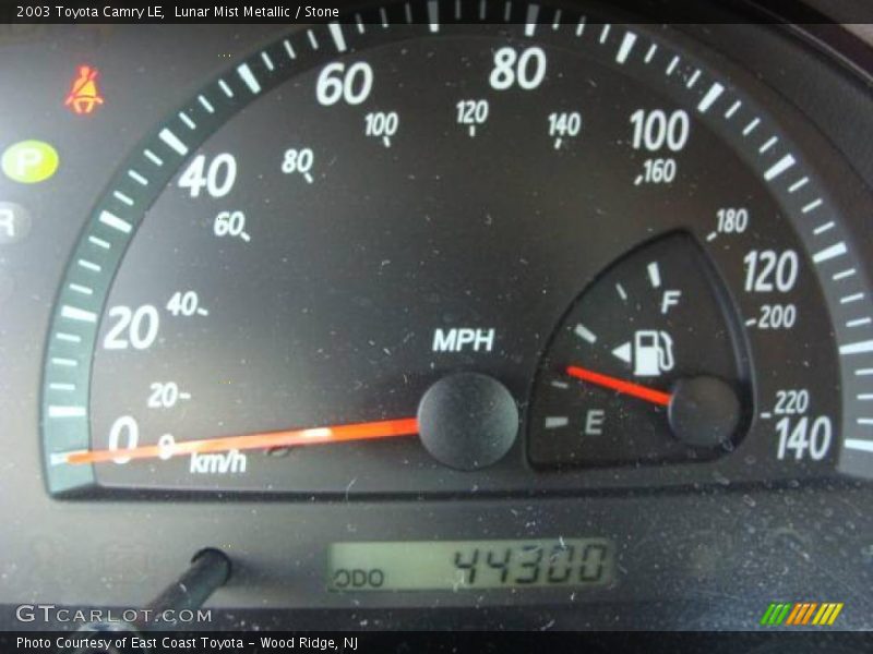 Lunar Mist Metallic / Stone 2003 Toyota Camry LE