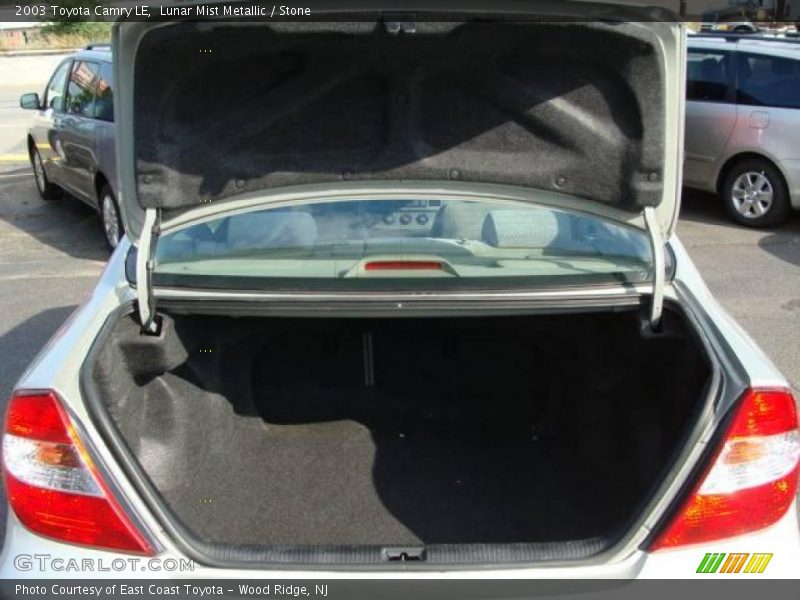 Lunar Mist Metallic / Stone 2003 Toyota Camry LE