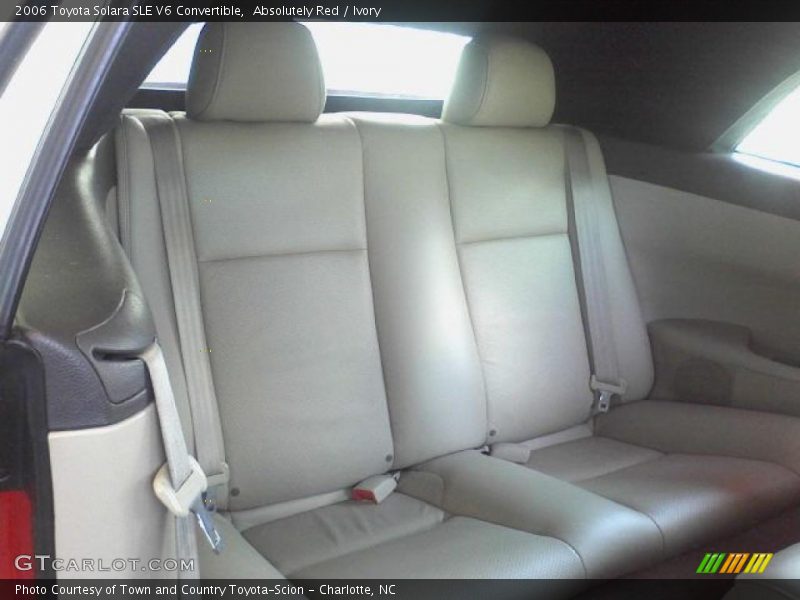 Absolutely Red / Ivory 2006 Toyota Solara SLE V6 Convertible