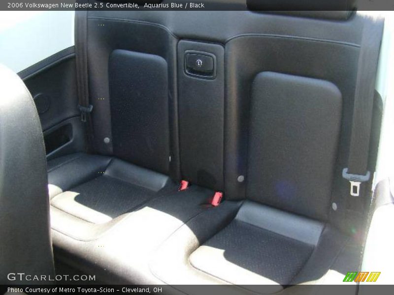 Aquarius Blue / Black 2006 Volkswagen New Beetle 2.5 Convertible