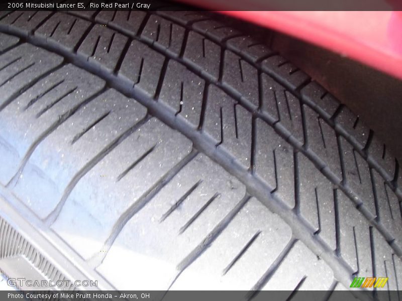 Rio Red Pearl / Gray 2006 Mitsubishi Lancer ES