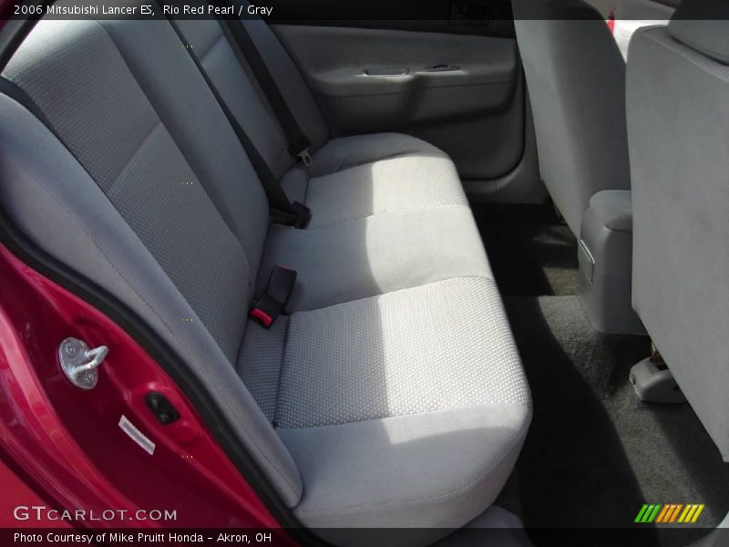 Rio Red Pearl / Gray 2006 Mitsubishi Lancer ES