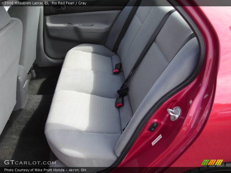 Rio Red Pearl / Gray 2006 Mitsubishi Lancer ES