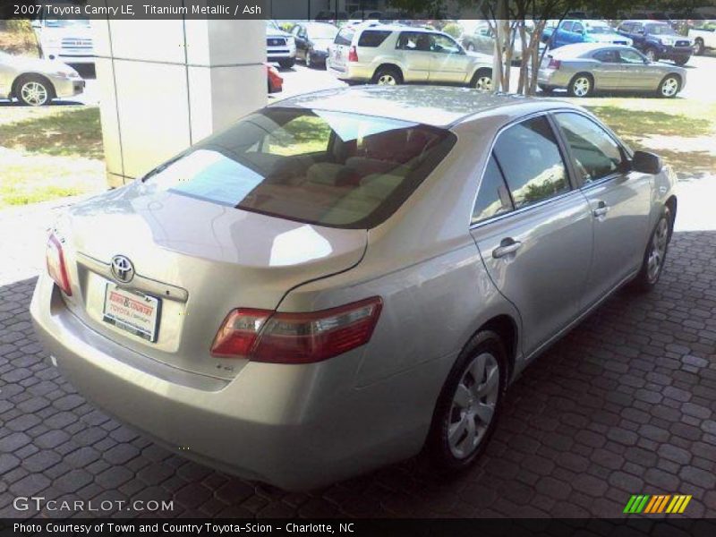 Titanium Metallic / Ash 2007 Toyota Camry LE