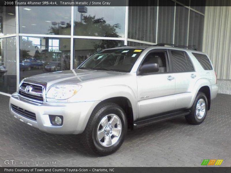 Titanium Metallic / Stone Gray 2008 Toyota 4Runner SR5 4x4