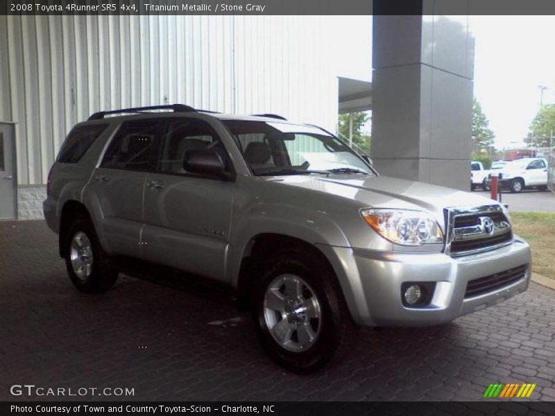 Titanium Metallic / Stone Gray 2008 Toyota 4Runner SR5 4x4