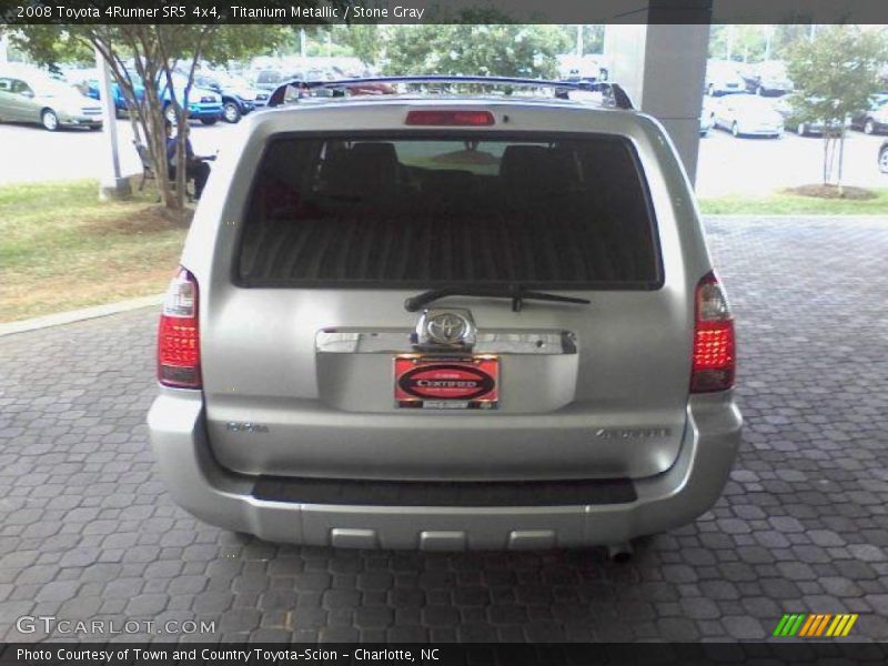 Titanium Metallic / Stone Gray 2008 Toyota 4Runner SR5 4x4