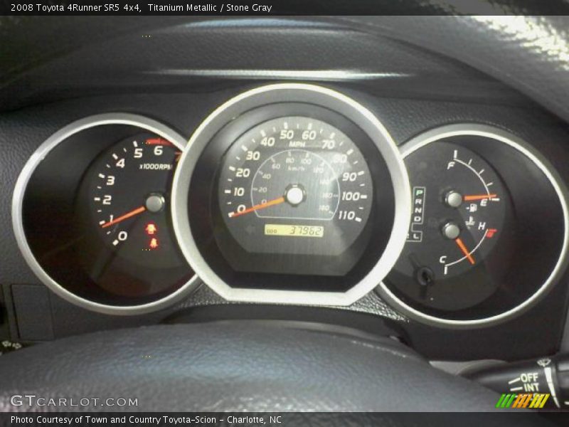 Titanium Metallic / Stone Gray 2008 Toyota 4Runner SR5 4x4