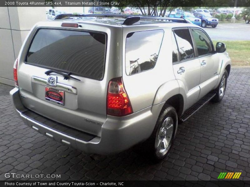 Titanium Metallic / Stone Gray 2008 Toyota 4Runner SR5 4x4