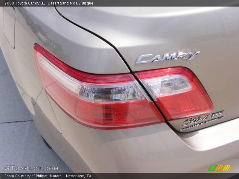 Desert Sand Mica / Bisque 2008 Toyota Camry LE