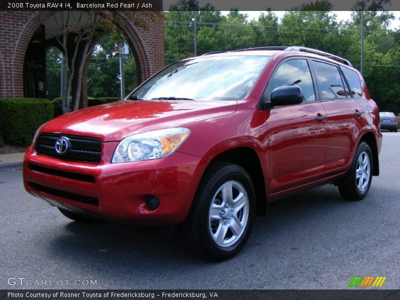 Barcelona Red Pearl / Ash 2008 Toyota RAV4 I4
