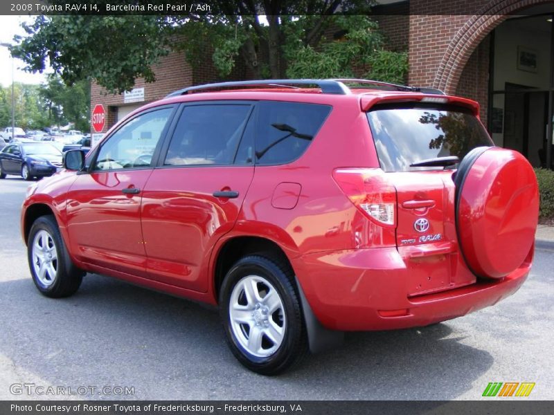 Barcelona Red Pearl / Ash 2008 Toyota RAV4 I4