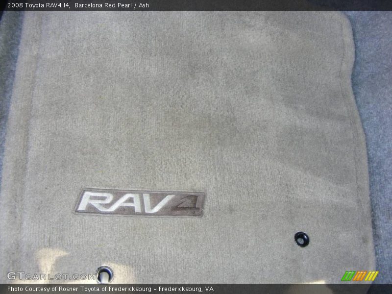 Barcelona Red Pearl / Ash 2008 Toyota RAV4 I4