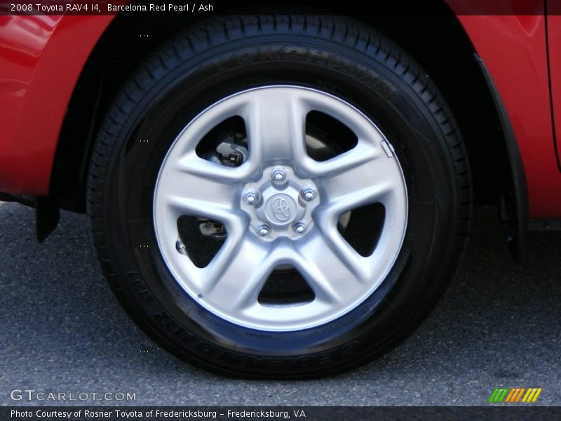 Barcelona Red Pearl / Ash 2008 Toyota RAV4 I4