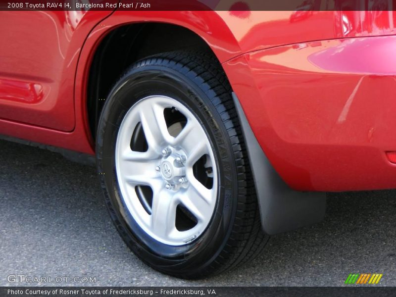 Barcelona Red Pearl / Ash 2008 Toyota RAV4 I4