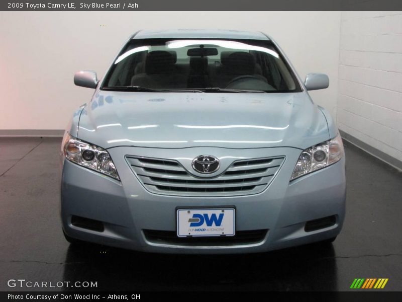 Sky Blue Pearl / Ash 2009 Toyota Camry LE