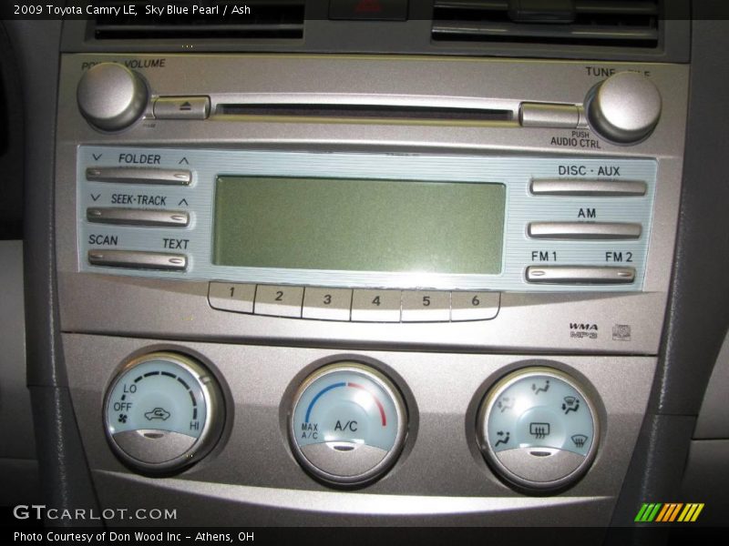 Sky Blue Pearl / Ash 2009 Toyota Camry LE
