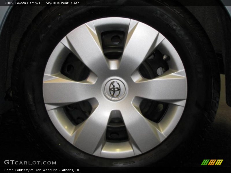 Sky Blue Pearl / Ash 2009 Toyota Camry LE