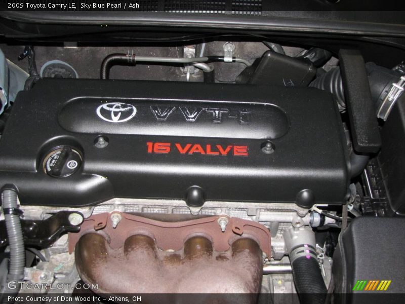 Sky Blue Pearl / Ash 2009 Toyota Camry LE