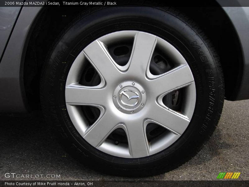 Titanium Gray Metallic / Black 2006 Mazda MAZDA3 i Sedan