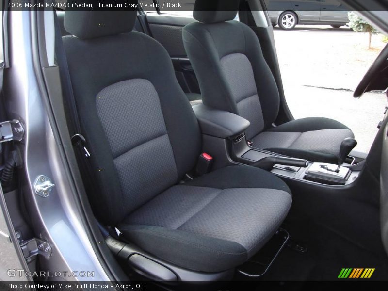 Titanium Gray Metallic / Black 2006 Mazda MAZDA3 i Sedan