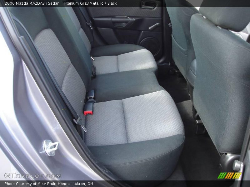 Titanium Gray Metallic / Black 2006 Mazda MAZDA3 i Sedan