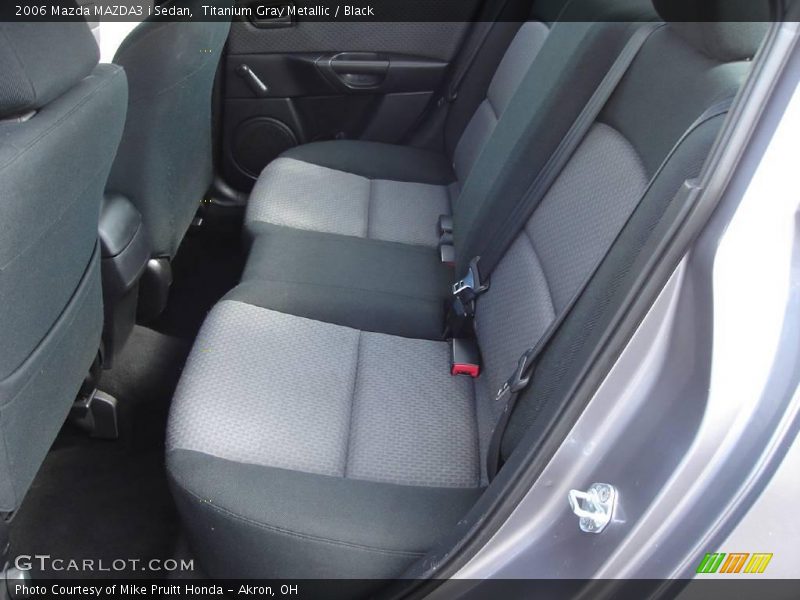 Titanium Gray Metallic / Black 2006 Mazda MAZDA3 i Sedan