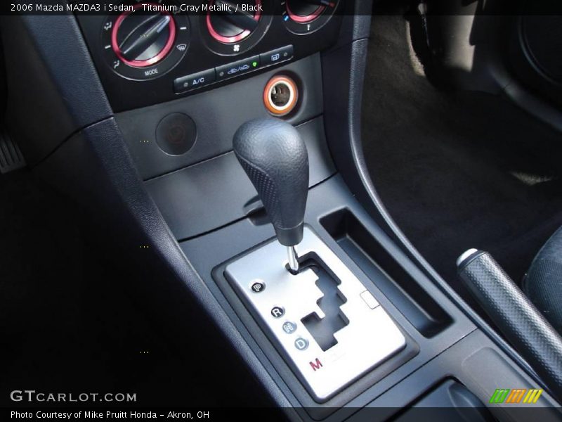 Titanium Gray Metallic / Black 2006 Mazda MAZDA3 i Sedan