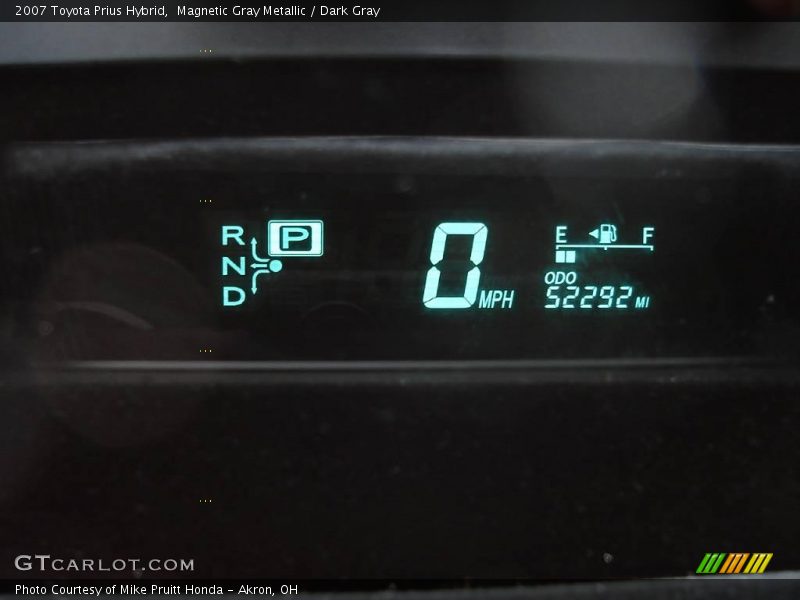 Magnetic Gray Metallic / Dark Gray 2007 Toyota Prius Hybrid